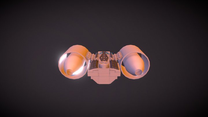 Lego_ Spaceship 3D Model