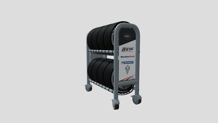 Tyre Holder 2023 3D Model