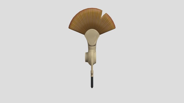 Splatoon 3 Painbrush Nouveau 3D Model