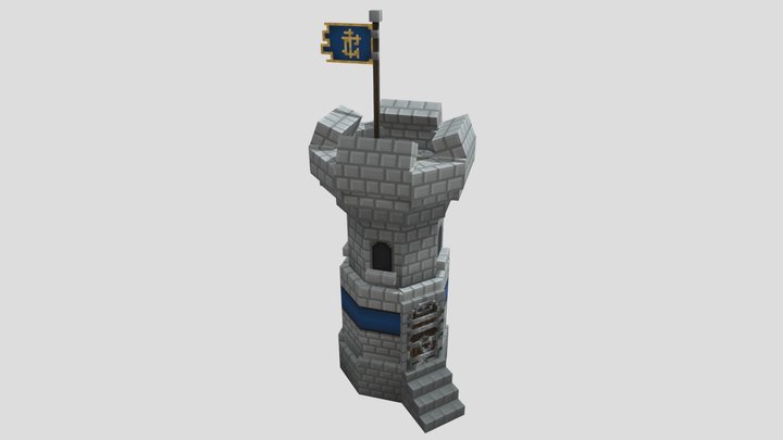 AllianceTower1 3D Model