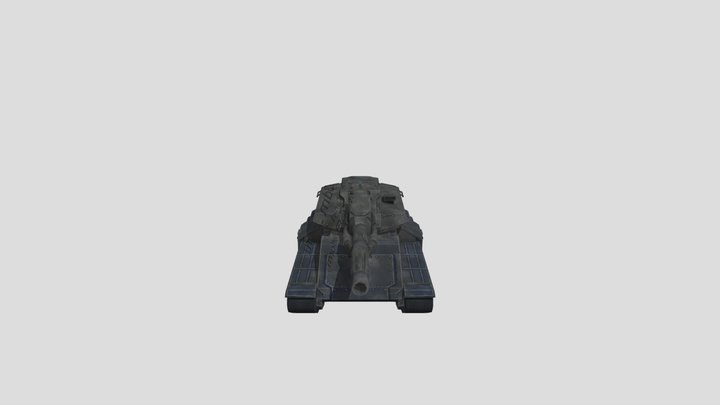 Tanki X: Hunter + Shaft 3D Model