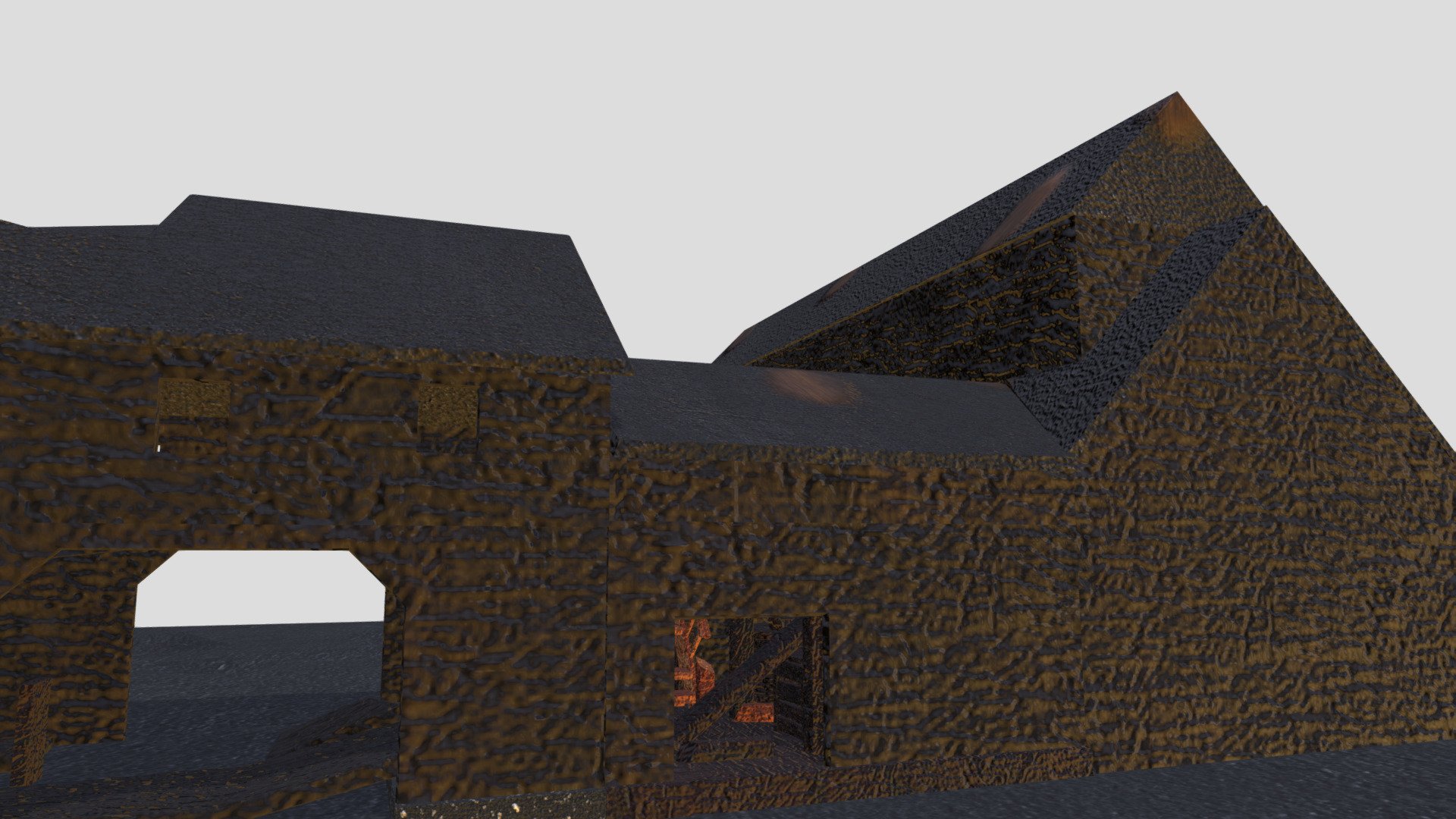 Burn sawmill