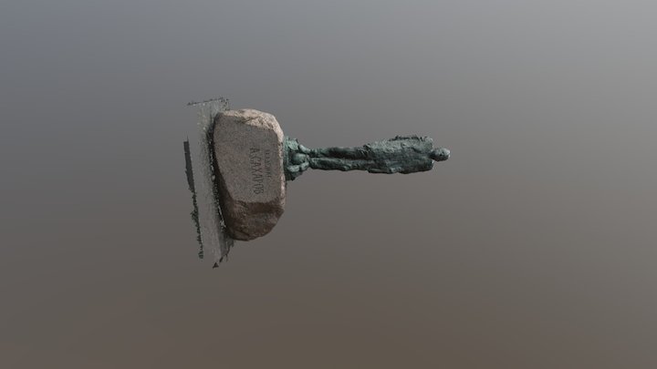 Step 1 - Dense Point Cloud (data from Agisoft) 3D Model