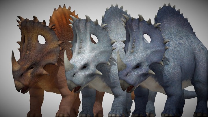 Spinoceratops (Sino-Spino) Pack – Modèle 3D gratuit STL