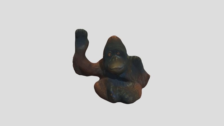 Orangutan 3D Model