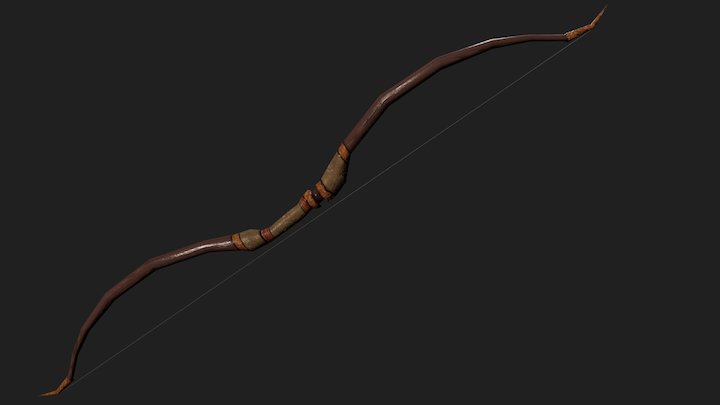 Large Bow 3D Model