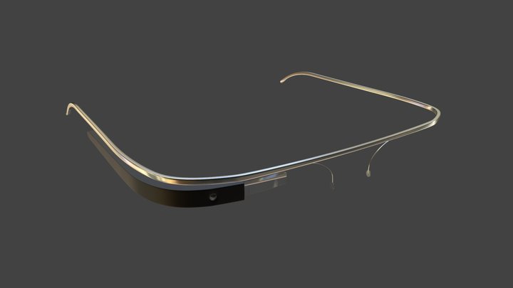 Smart glasses 3D Model
