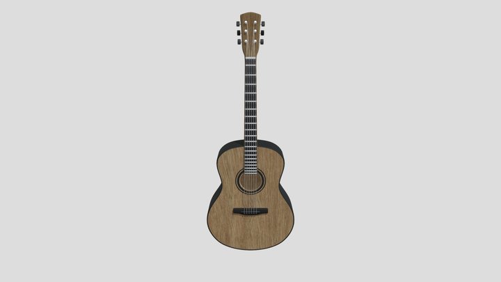 Guitar – Gratis 3D-model STL
