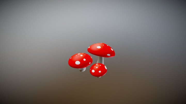 Mushroom (final model) 3D Model