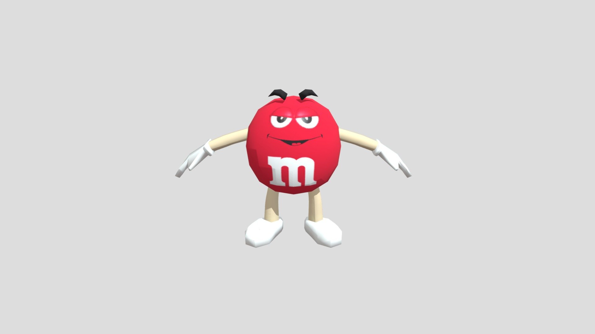 M&Ms Adventure Red - Download Free 3D model by showbizchannel224 ...