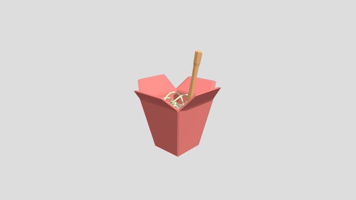 Ramen 3D Model