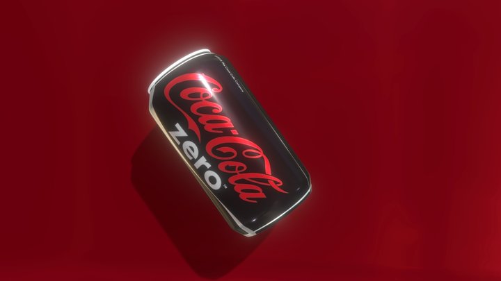 COCA COLA CAN 3D Model