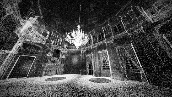 Colloredo-Mansfeld Palace Dance Hall 3D Model