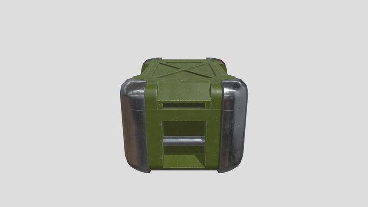 Rugged Transport Box 3D Model