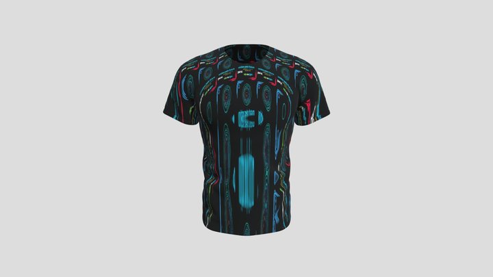 Camiseta unidos pelo futuro 3D Model