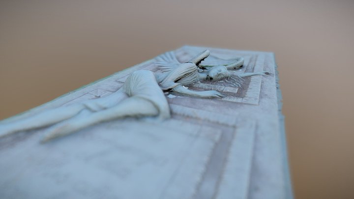 Metal Cover grave 3D Model