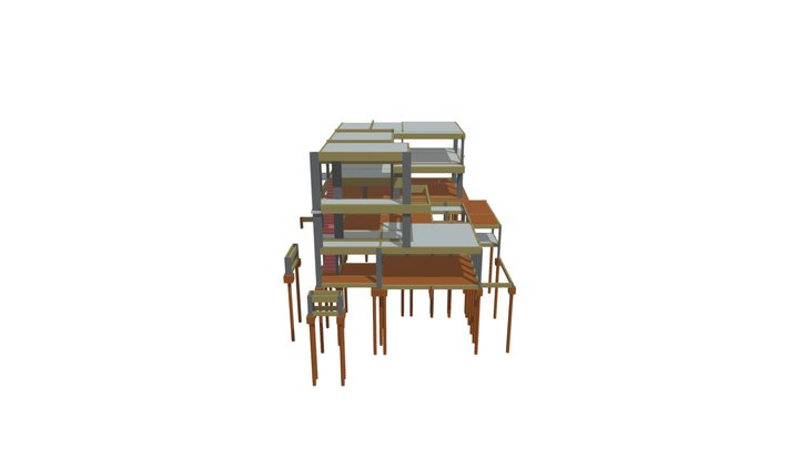 Projeto Estrutural - Bevilacqua - Rafael 3D Model