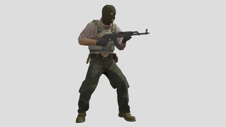 Counter-Strike 2 t 3D Model