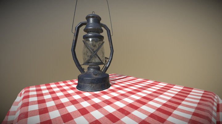 Lamp+cloth 3D Model
