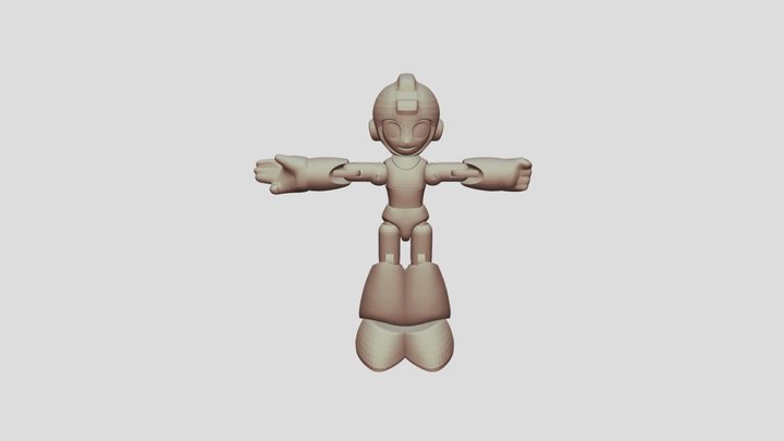 MEGAMAN 3D Model