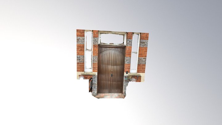 Old Whiteknights Building - Doorway 3D Model