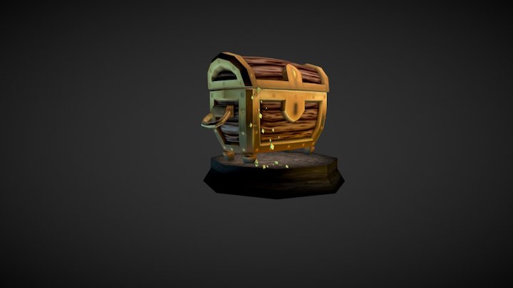 GADMU: Treasure Chest 3D Model