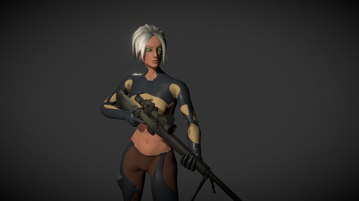 Whisper - Character 3D Model