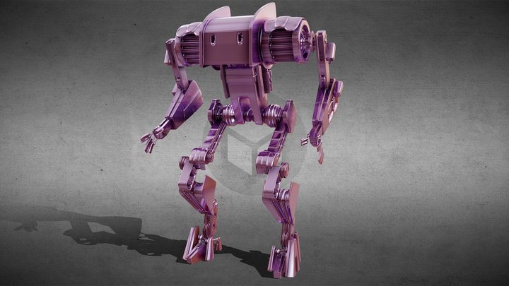 robot cat 3D Model