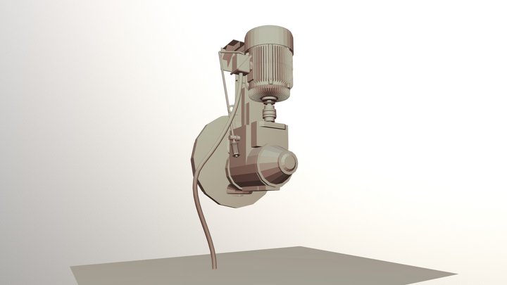 Side Entry Oil Mixer WIP 3D Model