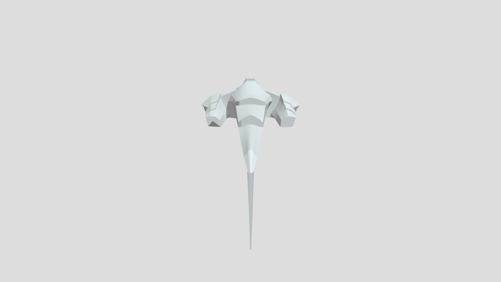Capital Ship #3 3D Model