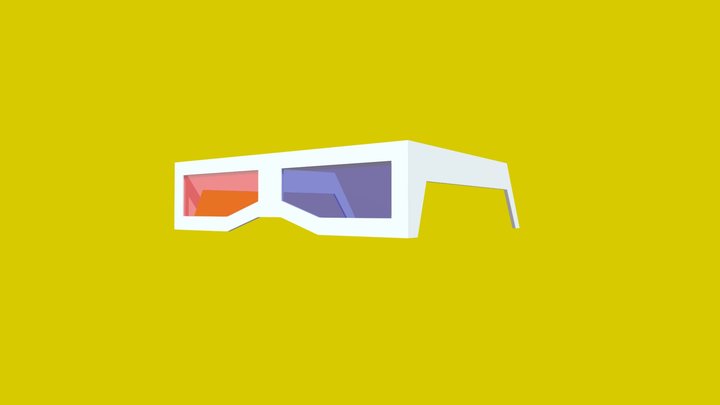 3d Glasses 3D Model