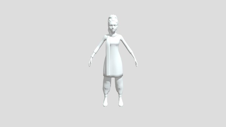 Girl 3D Model Free 3D Model