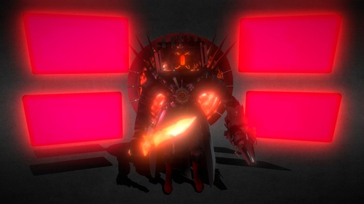 Watchman Of Doom 2.0 (DaFuq!?Boom!) attemp 1/2 3D Model