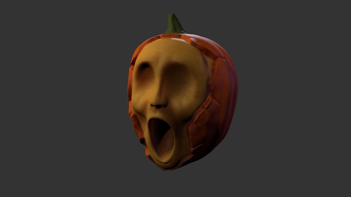 Pumpkin Soul 3D Model