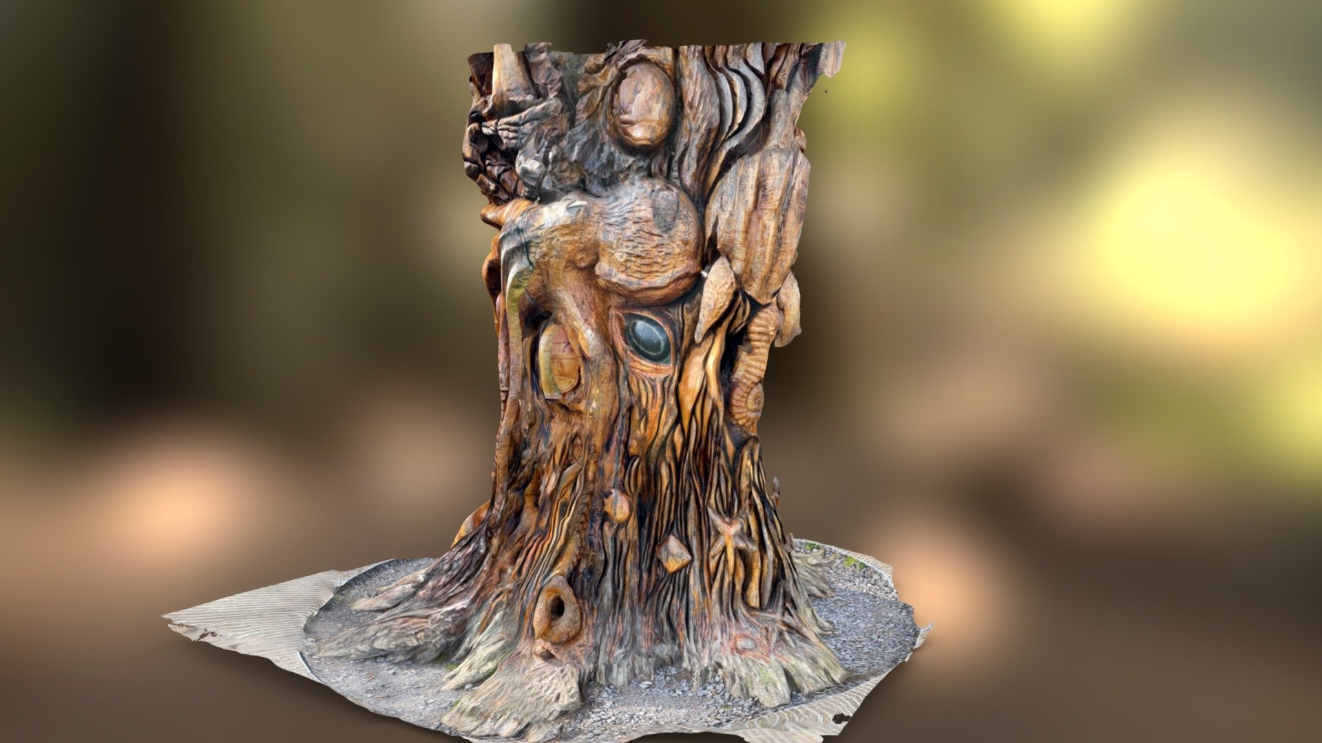 Tree Sculpture St Annes Download Free 3D model by rafapages [0eef946