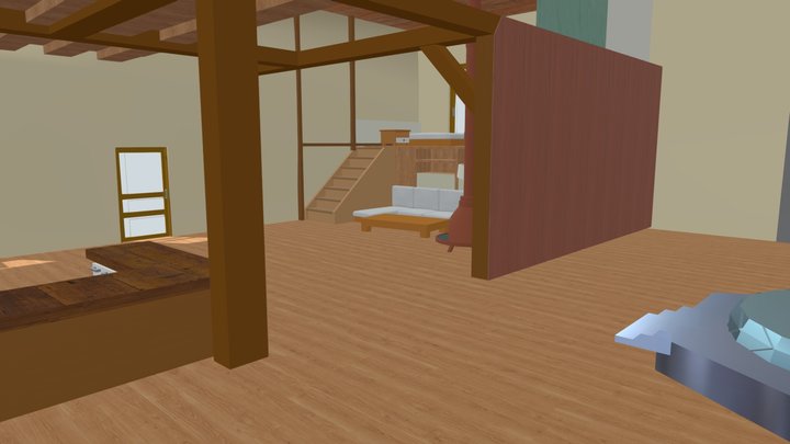 Steven's Room 3D Model