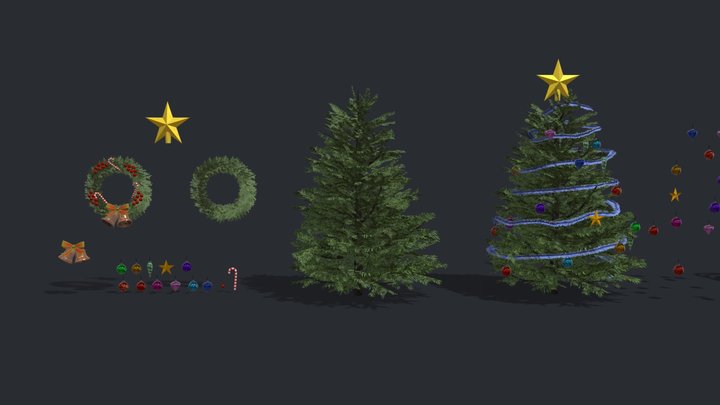 Christmas tree 3D Model