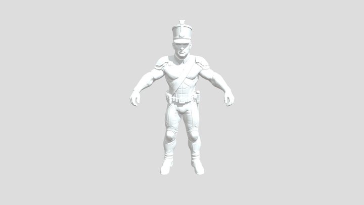 Captain Valor 3D Model
