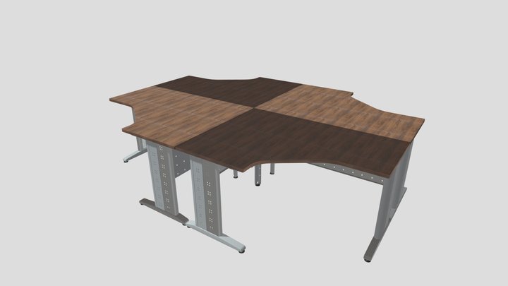 Table-stalcon-comb-4 3D Model