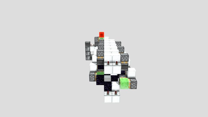 Spider 20m/s Horizontal 3D Model