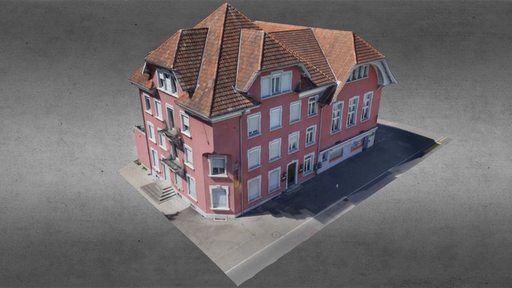 Restaurant Kreuz, Hohenrain LU 3D Model