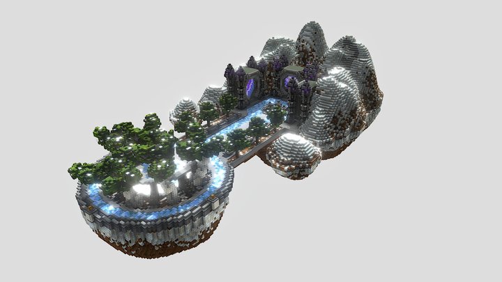 Winter Island spawn 3D Model
