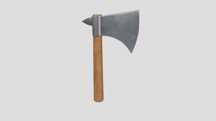 Throwing Hatchet 3D Model