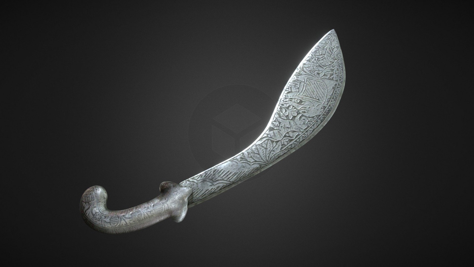 Кукри - 3D model by persona993 [0ef570d] - Sketchfab
