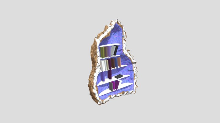 bookshelf 3D Model