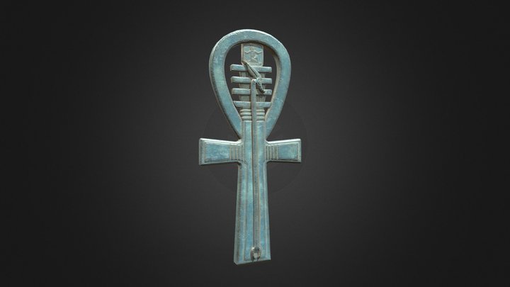 Ankh Amulet 3D Model