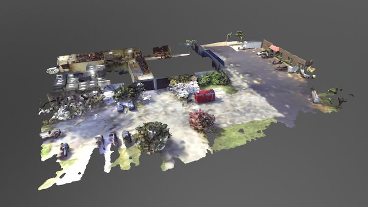 3D Laser Scan of Warehouse using Faro 120 3D Model