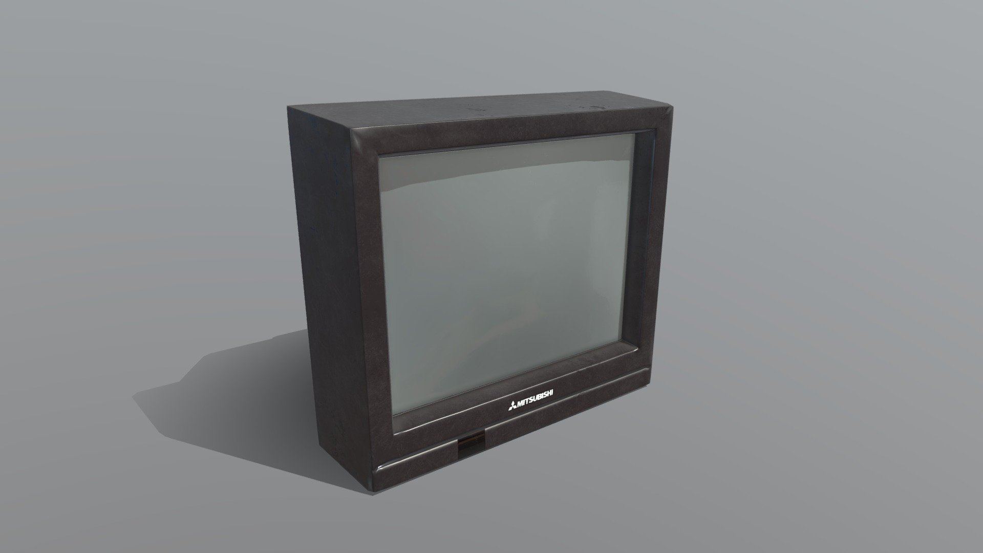 Old Fashioned TV Buy Royalty Free 3D model by DreamyD