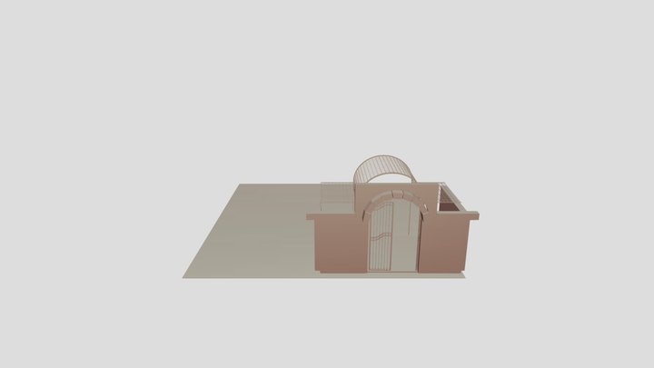 salonnn girişi 3D Model