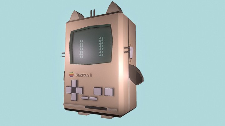 Cat Console 3D Model